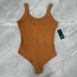Women’s Wild Fable Snap Closure Ribbed Bodysuit Size XL